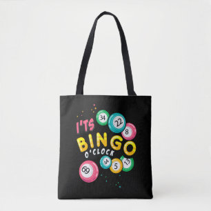 Funny Bingo Player Gambler Humor Draagtas