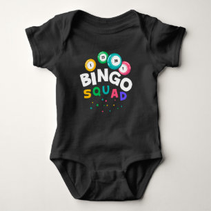 Funny Bingo Team Gambling Humor Romper