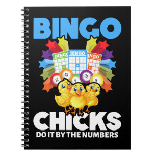 Funny Bingo Women Bingo Player Girls Notitieboek
