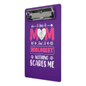 Funny Biologist Mam, bioloog mam Funny Mini Klembord (Angled2)