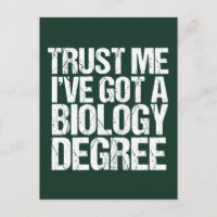 Funny Biology Major Afstuderen Green Bioloog