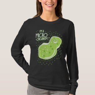 Funny Biology Memes Teacher Student bacteria T-shirt