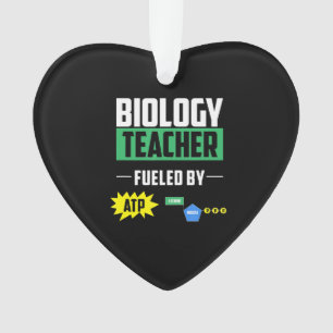 Funny Biology Teacher Chemistry Mannen Ornament