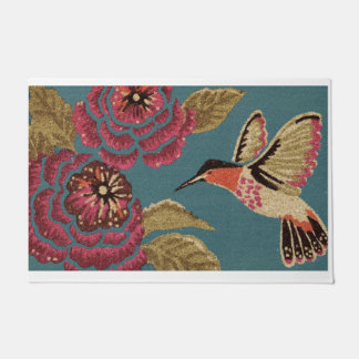 Funny Bird Doormat, Bird Lover Mat, Colorful Bird Deurmat