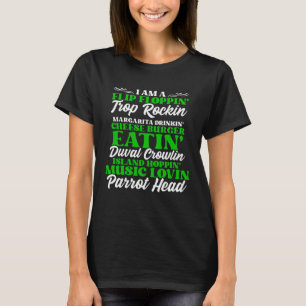 Funny Bird Drink Muziek Tekst voor Parrot Owners T-shirt