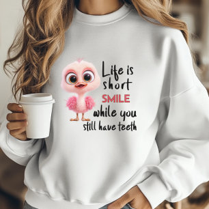 Funny Bird Quote Humor Gepersonaliseerd Motivatie T-shirt