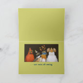 Funny bird verjaardagskaart kaart (Binnen)