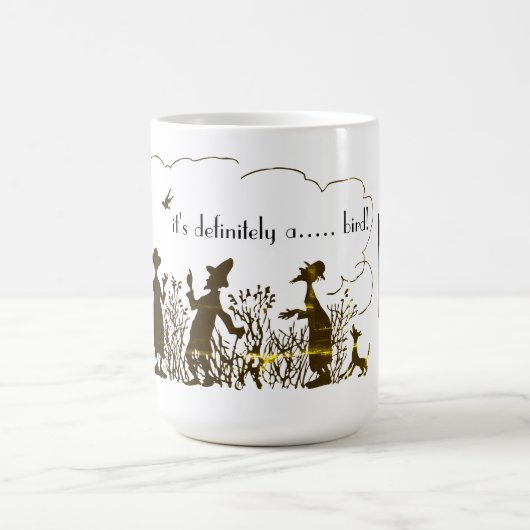 Funny Bird Watcher Print Persoonlijk Koffiemok (Center)