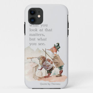 Funny Birds met Motivatie citaat iPhone 11 Hoesje