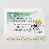 Funny Birthday Briefkaart (Voorkant / Achterkant)