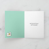 Funny Birthday Card for Drummers Kaart (Binnen)