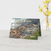 Funny Birthday Card Kaart (Gele Bloem)