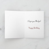 Funny Birthday Card van Cat Kaart (Binnen)