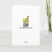Funny Birthday Card voor hem Kaart (Achterkant)