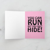 FUNNY BIRTHDAY DINOSAUR KAARTEN (Binnen)