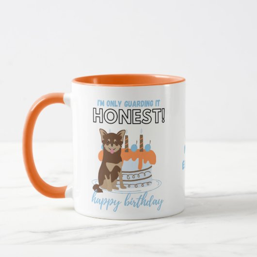 Funny Birthday Gift for Brown Chihuaua mam Dad Mok (Links)