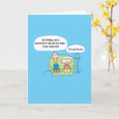 Funny Birthday Guarantee Kaart -119 (Gele Bloem)