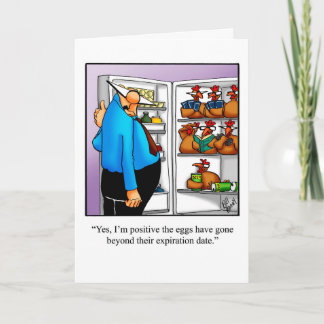 Funny Birthday Humor Kaart voor familie