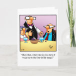 Funny Birthday Humour Carte de voeux pour elle<br><div class="desc">Profitez de diffuser le rire avec cette carte de voeux d'anniversaire romantique et hilarante du caricaturiste Bill Abbott ; envoyez des rires avec votre amour et des voeux pour un joyeux anniversaire. Le dessin de Bill Abbott "Spectickles", la bande dessinée de la communauté internationale, est également apparu dans Hallmark U.K.,...</div>