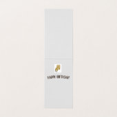 FUNNY BIRTHDAY KAART BANANA GREETING (Binnenkant ongevouwen)