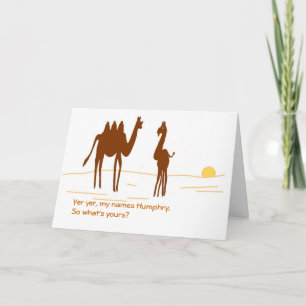 Funny Birthday-kaart Kaart