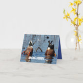 Funny Birthday-kaart Kaart (Gele Bloem)