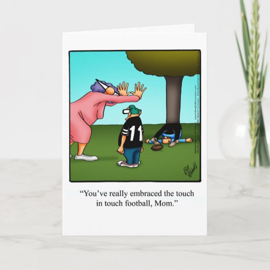 Funny Birthday Kaart voor mama (Voorkant)