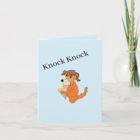 Funny Birthday Kaart: Yummy Kaart (Voorkant)