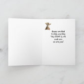 Funny Birthday Over the Hill Old Goat Humor Kaart (Binnen)