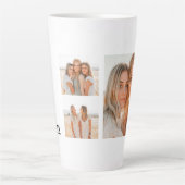 Funny Birthday Quotes | Foto van collage | Beste c Latte Mok (Voorkant)