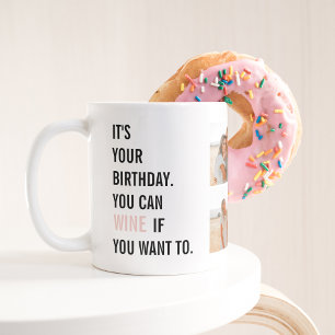 Funny Birthday Quotes   Foto van collage   Beste c Tweekleurige Koffiemok