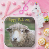 Funny Birthday Sheep Paper Bord (Feest)