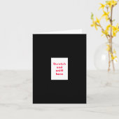 Funny Birthday Sniff Kaart (Gele Bloem)