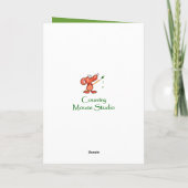 Funny, Birthday to Mice Person.Cute Mouse Kaart (Achterkant)