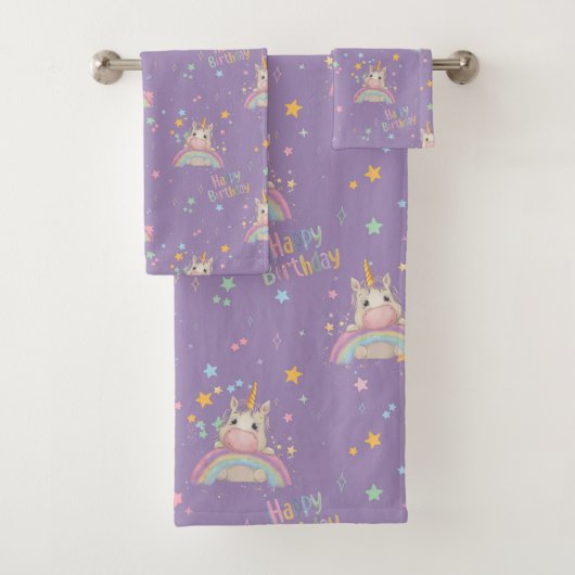Funny Birthday Unicorn (En situation)