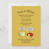 Funny Birthday Wine Tasting Party uitnodigingen (Voorkant)