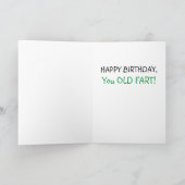 Funny Bithrday Kaart - Grumpy Old Fart to Do List (Binnen)