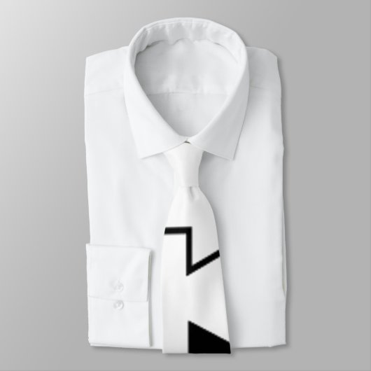 Funny Black and White Stropdas (Gebonden)