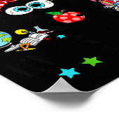 Funny Black Cat I Survived 67 Days Of School I'm F Poster (Hoek)