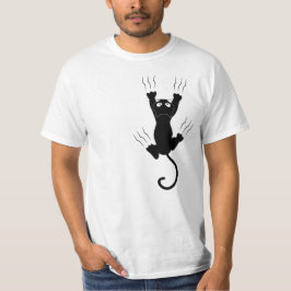 Funny Black Cat T-shirt