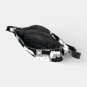 Funny Black, Grey and White Kitty Cats Heuptasje (Open)