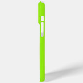 Funny Black Mustache op gele groene achtergrond Case-Mate iPhone Case (Achterkant / Links)
