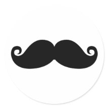 Funny  Black Mustache