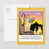 Funny Blessings & Faith Humor Briefkaart (Voorkant / Achterkant)