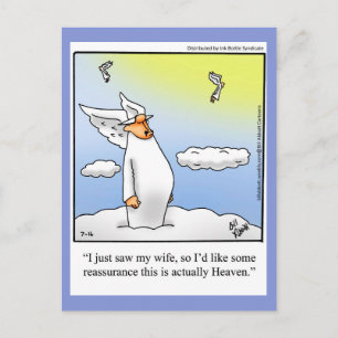 Funny Blessings & Faith Humor Briefkaart
