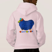 Funny Bleu bélier chinois Année Zodiac enfants Swe (Dos)