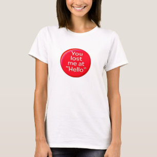 Funny Blind Date Hallo Mannen T-Shirt