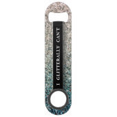 Funny Bling Drink Diamond Glitter Sparkles Speed Flessenopener (Voorkant)