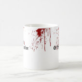 Funny Blood of My Enemies Coffee Mok (Center)