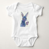 Funny Blue Donkey Romper (Voorkant)